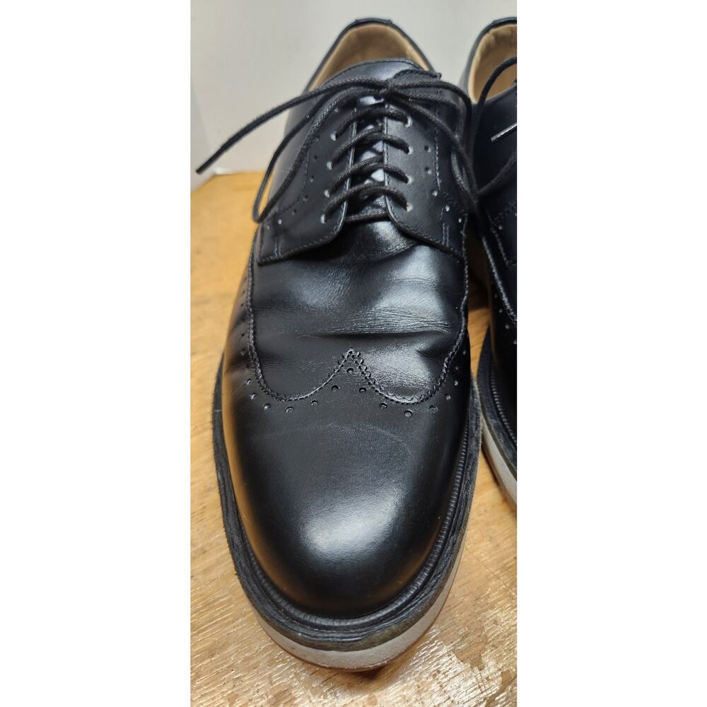 Allen Edmonds Mens Size 9.5 Brooklyn Light Wingtip Dress Shoes‎ Black 3296 - Picture 10 of 10